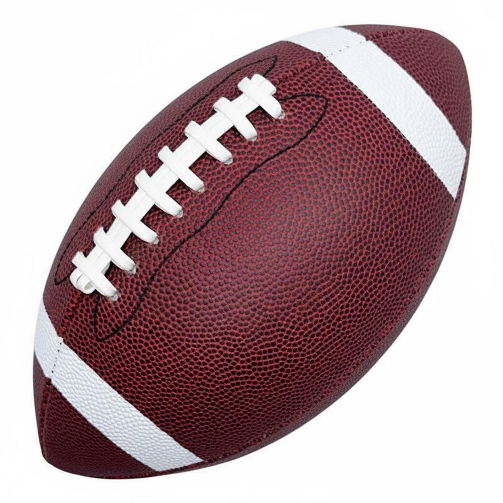 Club Bollywood®PU Athletic Gear Wear-Resistant American Football Anti-Slip Sports Gear for Adults, Match, Club Brown Black Size 6|Collectibles|Postcards|Postcards|Non-Topographical Postcards-image-2