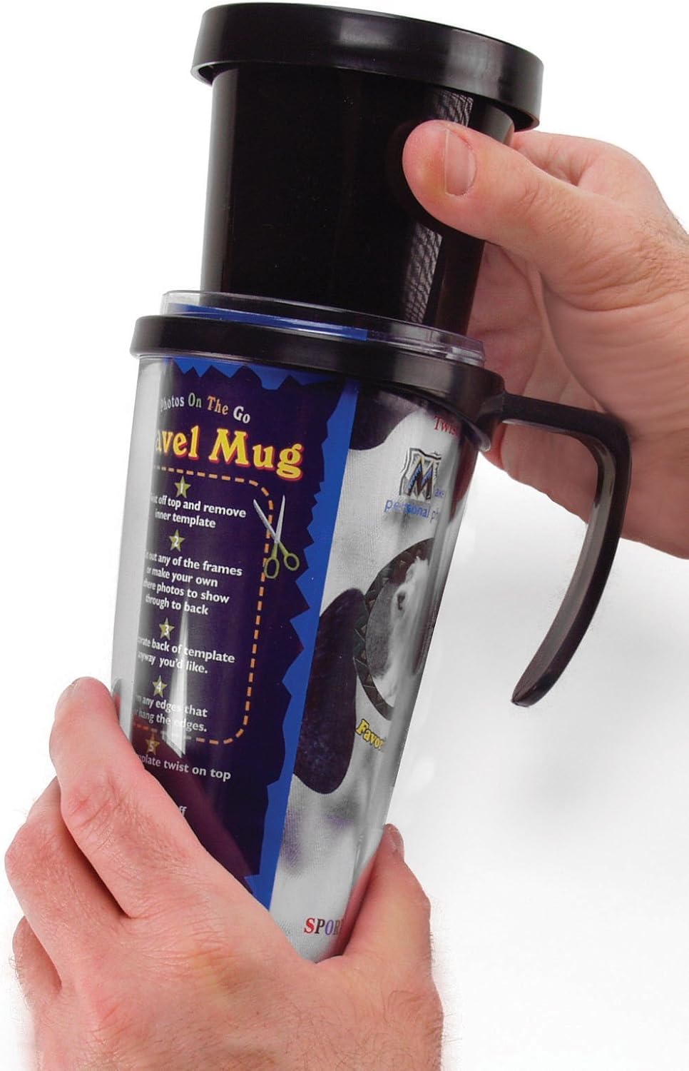 Thermo-Temp 12 oz. Make Your Own Photo Travel Mug - Image 3