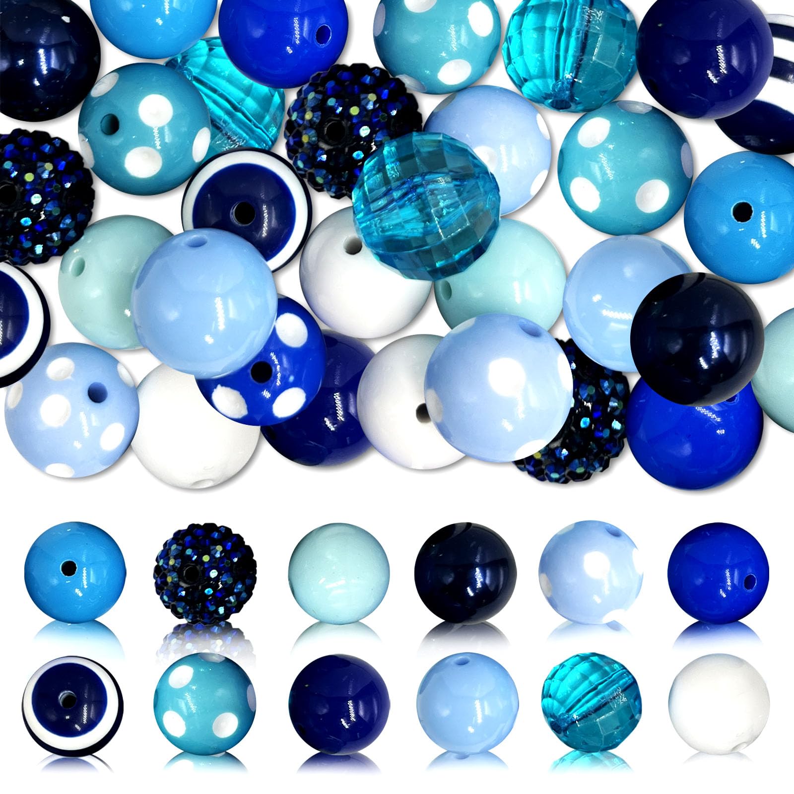 Grosses perles de 20 mm pour stylos customisés et ateliers créatifs en famille