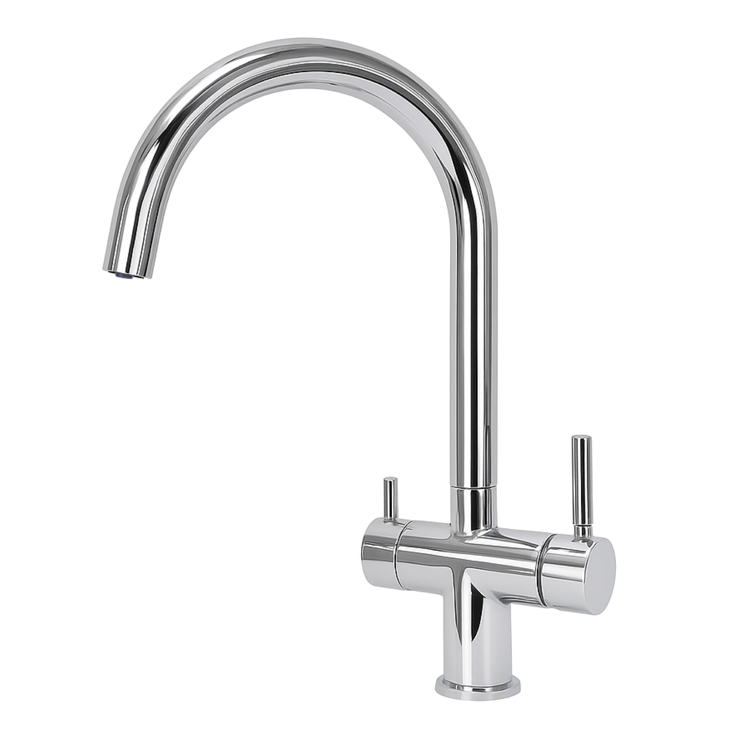 Shurity 412 Rubinetto da Cucina 4 Vie in Acciaio inox