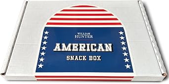 William Hunter American Sweets Gift Bag - Wide Selection Sweet Hamper, Great Value American Sweet Hamper for Children or Adults, Box of Iconic American Candy (Small)