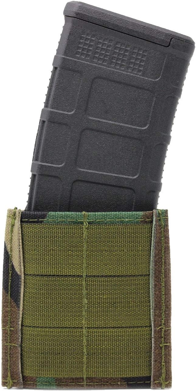 Esstac Single 5.56 M4 Short KYWI Pouch (Woodland)