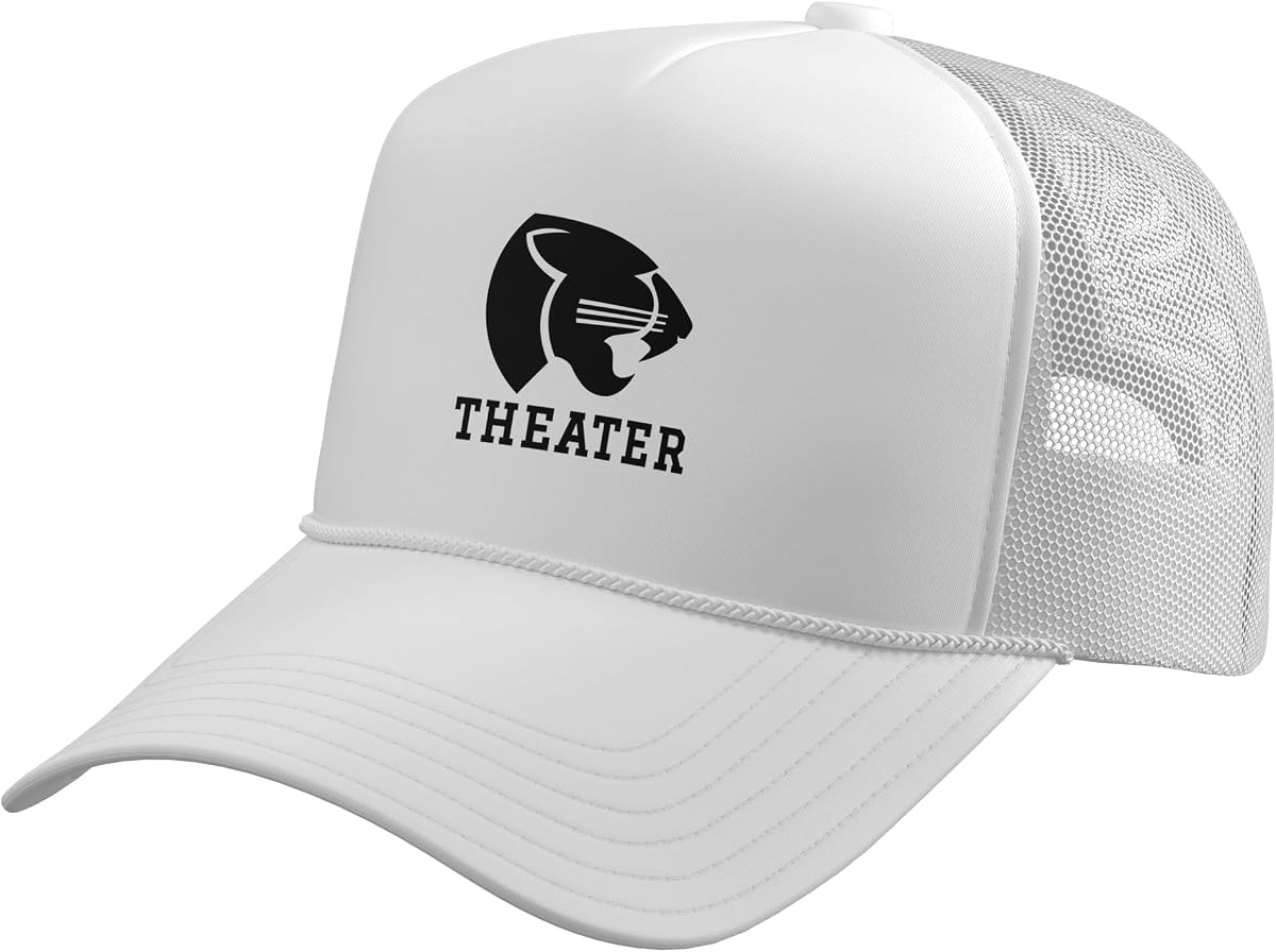 Fossil Ridge High School Fossils Theatre Gorra de camionero con parte trasera de malla ajustable