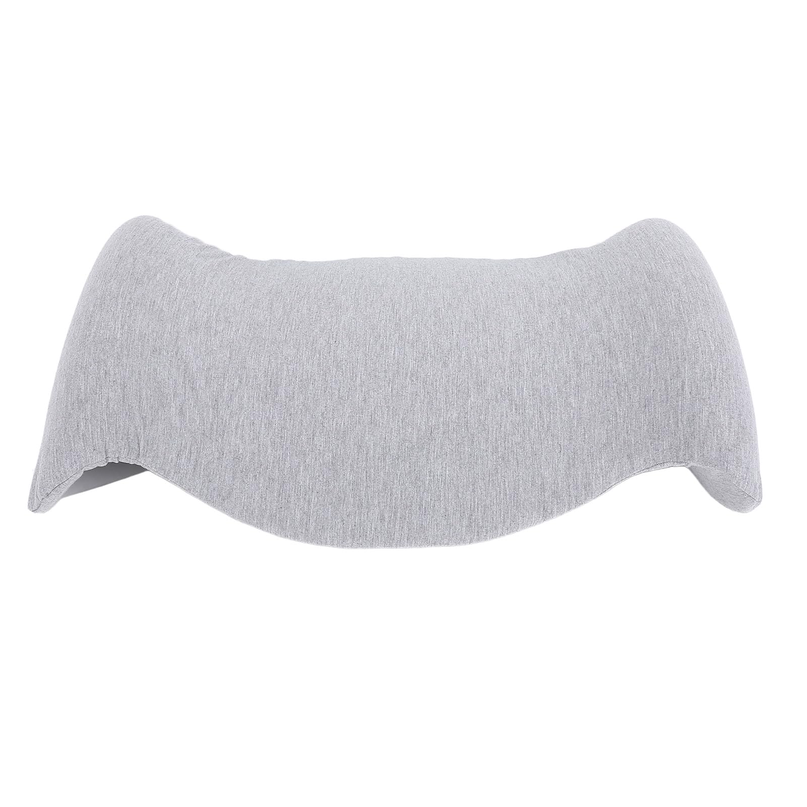 Coussin lombaire ergonomique en mousse à mémoire de forme Pilipane gris