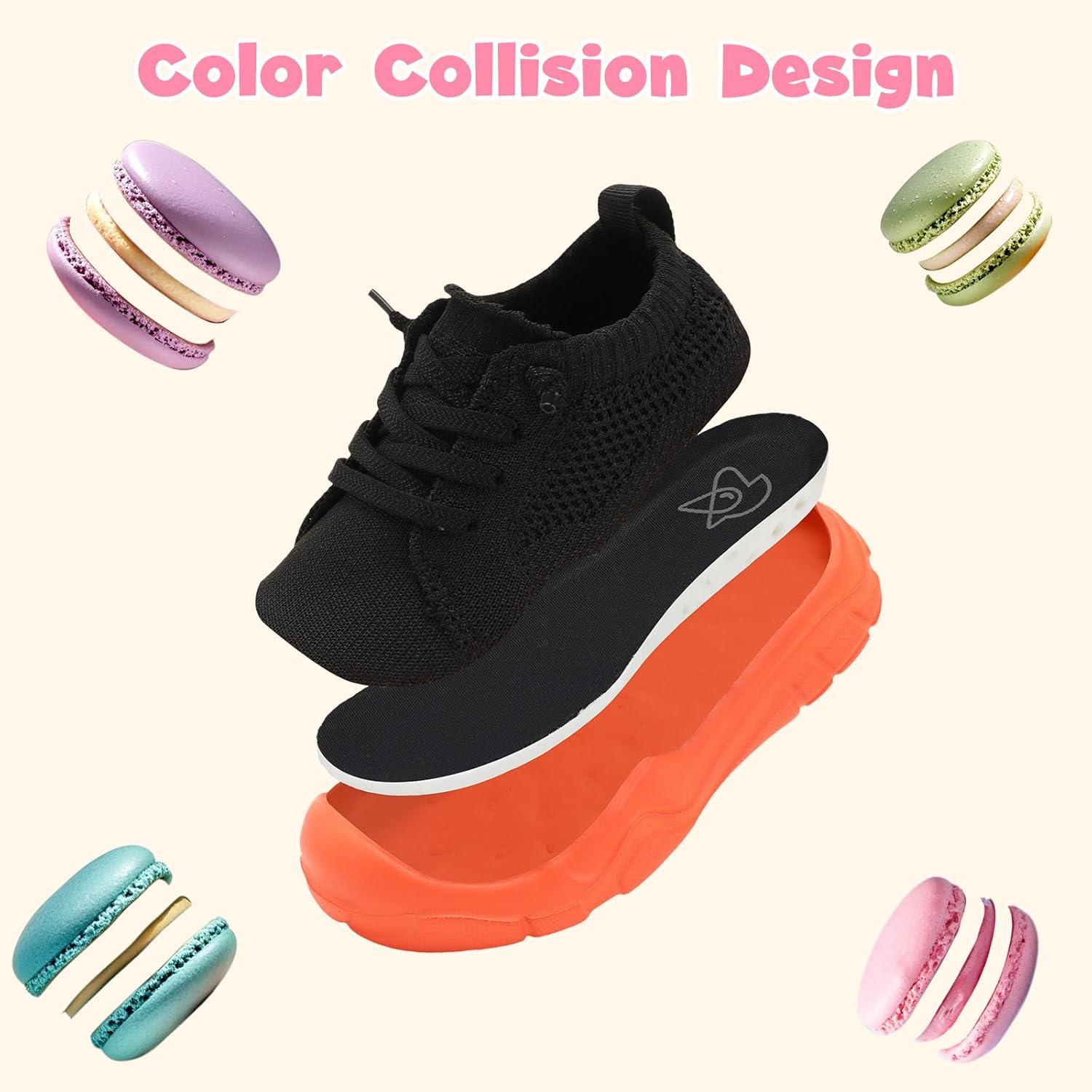 LeIsfIt Toddler Shoes Girls Boys Wide Barefoot Shoes Kids Breathable Sneakers Slip on Tennis Shoe Lightweight Sneakers - Image 5