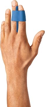 Leukotape K Kinesiology Tape Water-Repellent, Skin-Friendly, Stays in Place for up to 9 Days - 1 in x 5.5 yds, Blue, 5 Rolls