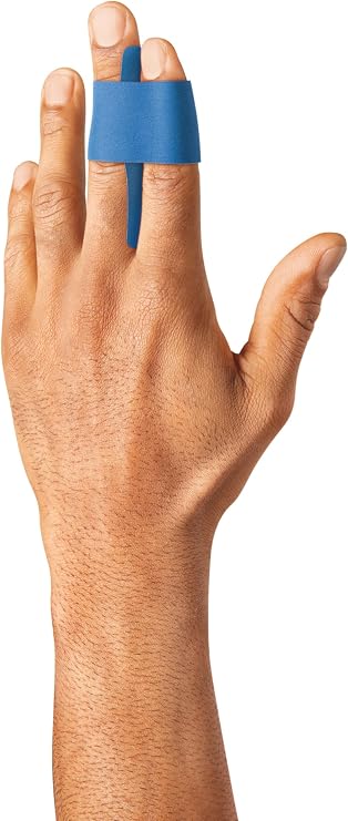 Leukotape K Kinesiology Tape Water-Repellent, Skin-Friendly, Stays in Place for up to 9 Days - 1 in x 5.5 yds, Blue, 5 Rolls