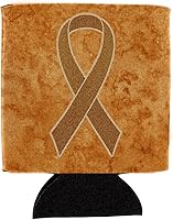 Vista 38 de Caroline's Treasures AN1202CC - Cinta azul oscuro para concientización del cáncer de colon para latas o botellas, enfriador lavable, funda plegable