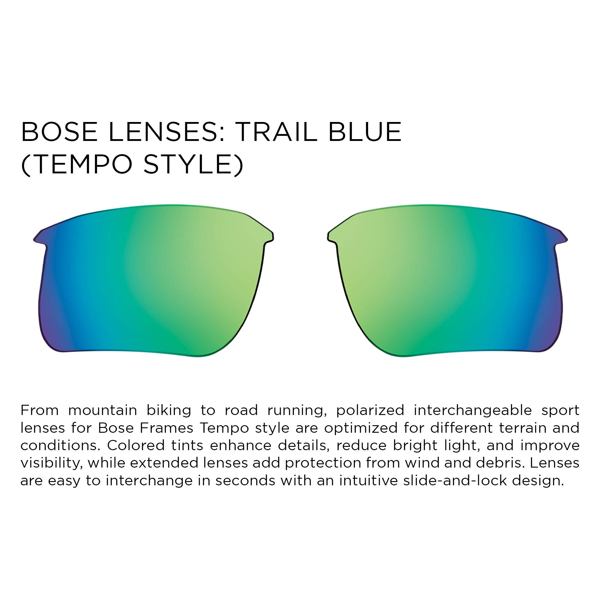 Amazon.co.jp: Bose 偏光スポーツ交換用サングラスレンズ トレイル 