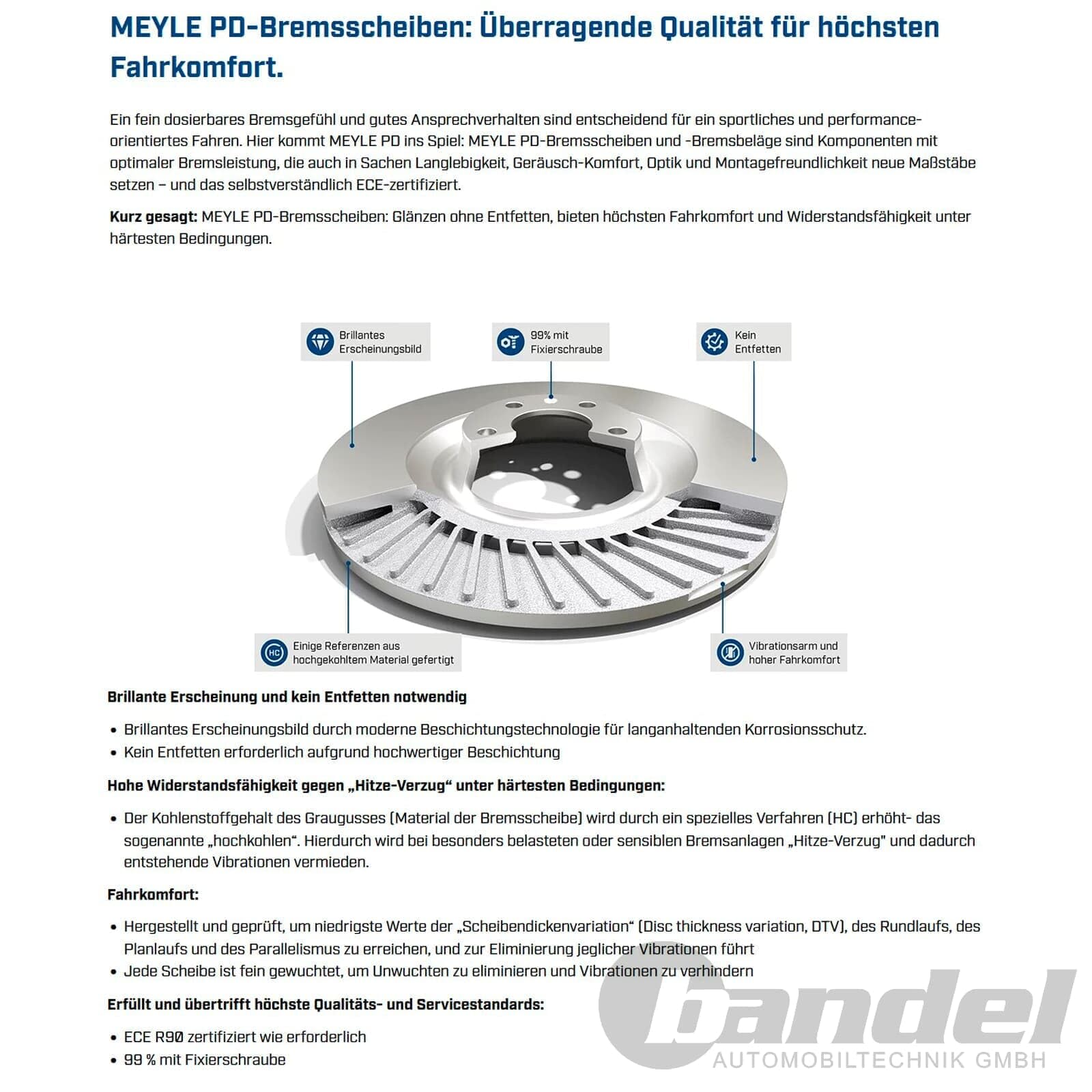 Meyle Pd-Bremsenset 280mm vorne | 28-155210022/PD + 0252396617/PD Kompatibel mit Cee'd Schrägheck (ed),cee'd SW (ed),pro Cee'd (ed)