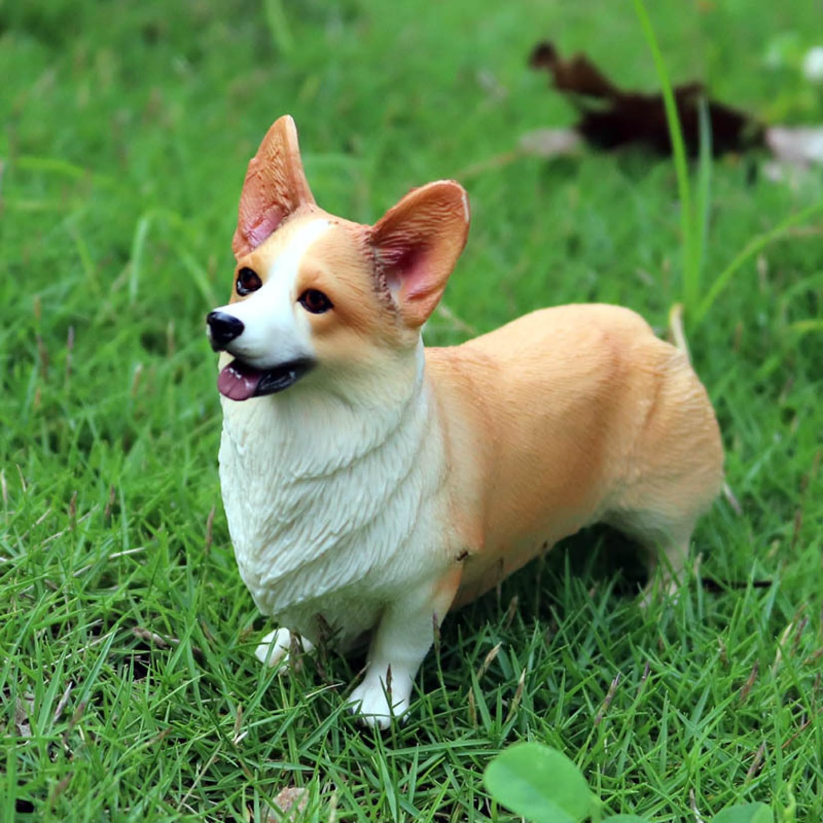 Amazon | EUHELOPA ウェルシュ・コーギー フィギュア 9cm級 犬 動物