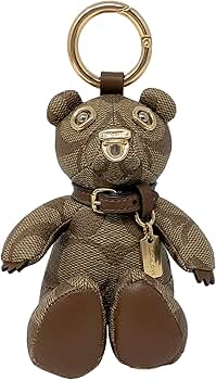 Amazon.co.jp: コーチシグネチャーコーティングキャンバスベアバッグ