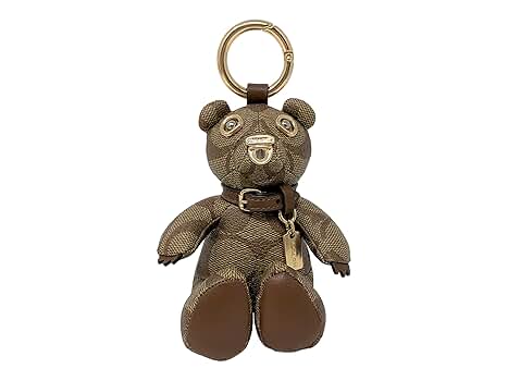 【廃盤♡希少】COACH　ベア　チャーム　キーホルダー　シアリング　ベージュ COACH☆ベア バッグ チャーム・シアリング (Coach/バッグ