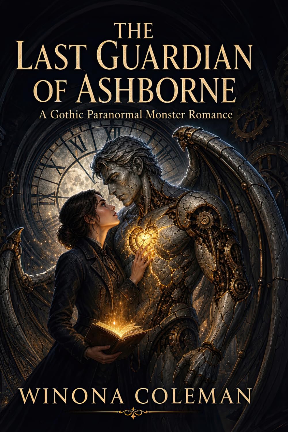 The Last Guardian of Ashborne: A Gothic Paranormal Monster Romance (The Cursed Guardians of Ashborne)
