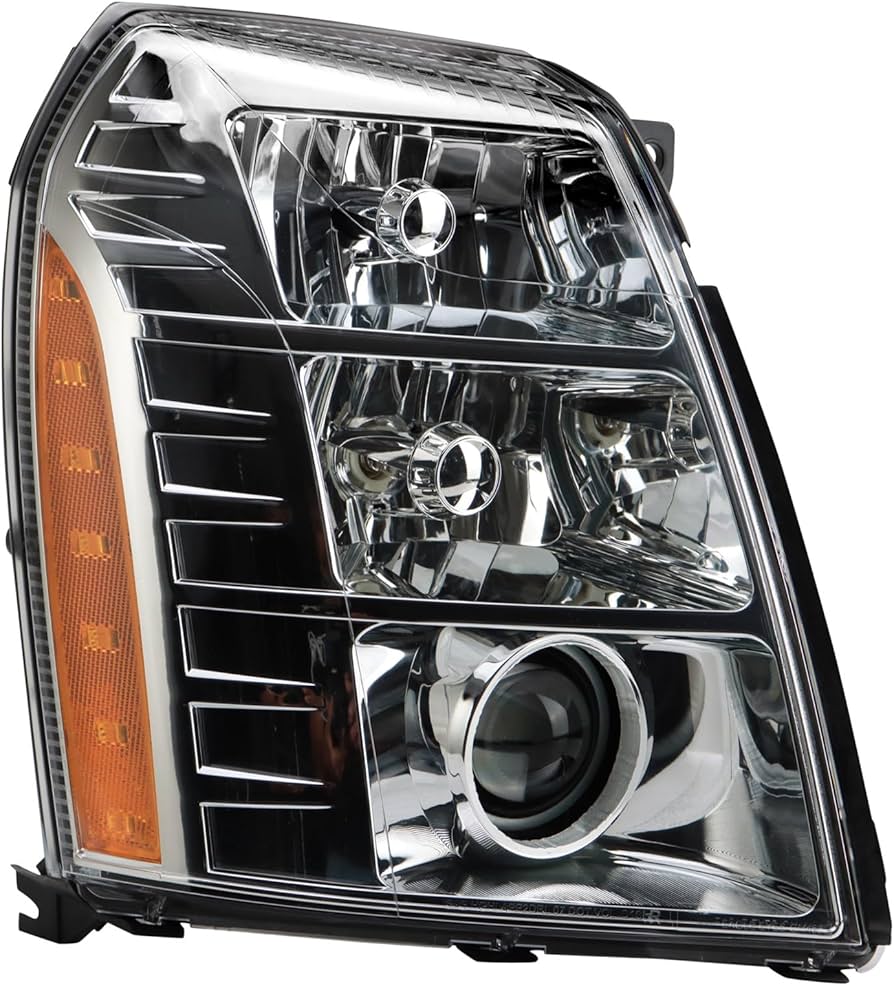 Amazon | 右ヘッドライトアセンブリ 助手席側 2007-2014 キャデラック