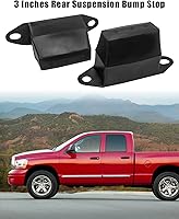 Vista 2 de Tope de suspensión trasera de 3 pulgadas con kits de elevación para Ram 1500 2500 3500 1997-2002 Jeep Cherokee XJ 1987-2001, 2 piezas de parachoques