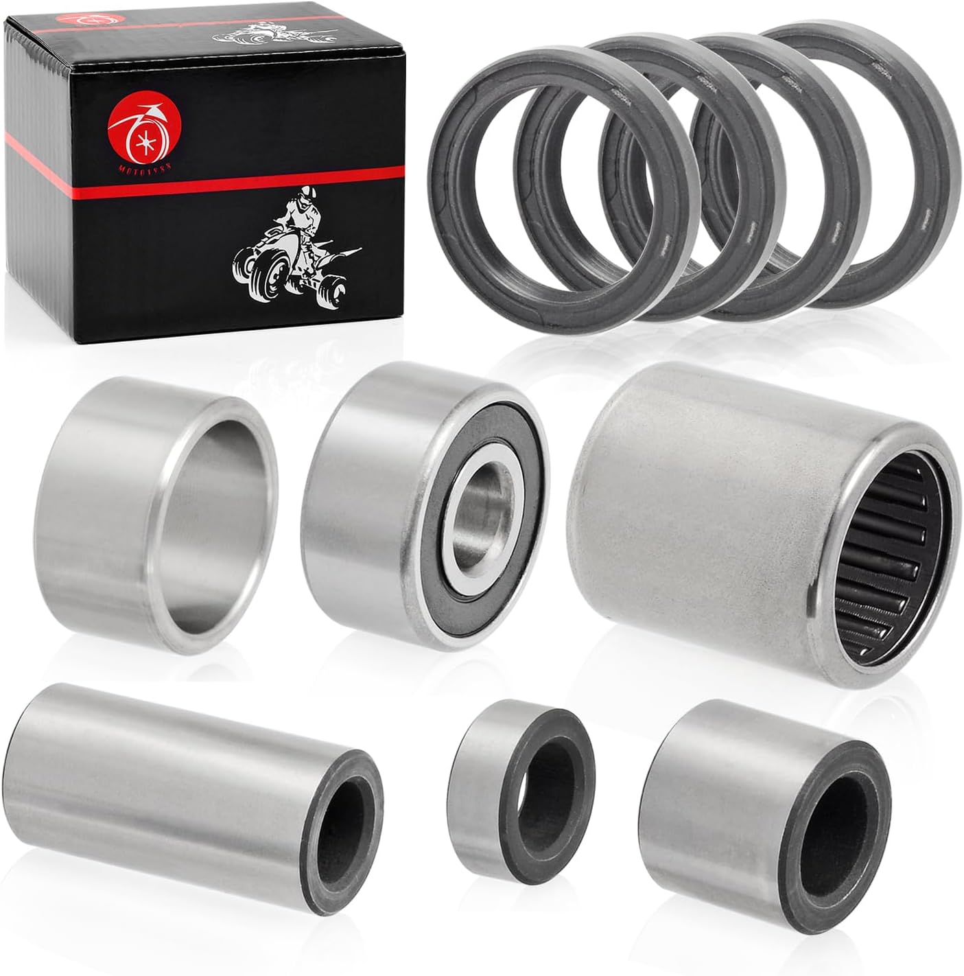 Swingarm Bearing Bushing Seal Kit For Honda Rancher 420 TRX420 FE/FM/TE/TM/FPE/FPM 2007-2013 Foreman 500 TRX500 FE/FM/FPE/FPM 2012-2013