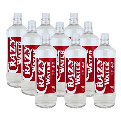 Crazy Water Famous Mineral Water Natural Minerals From Various Depths (Pack of 9, No 4) - No 4
