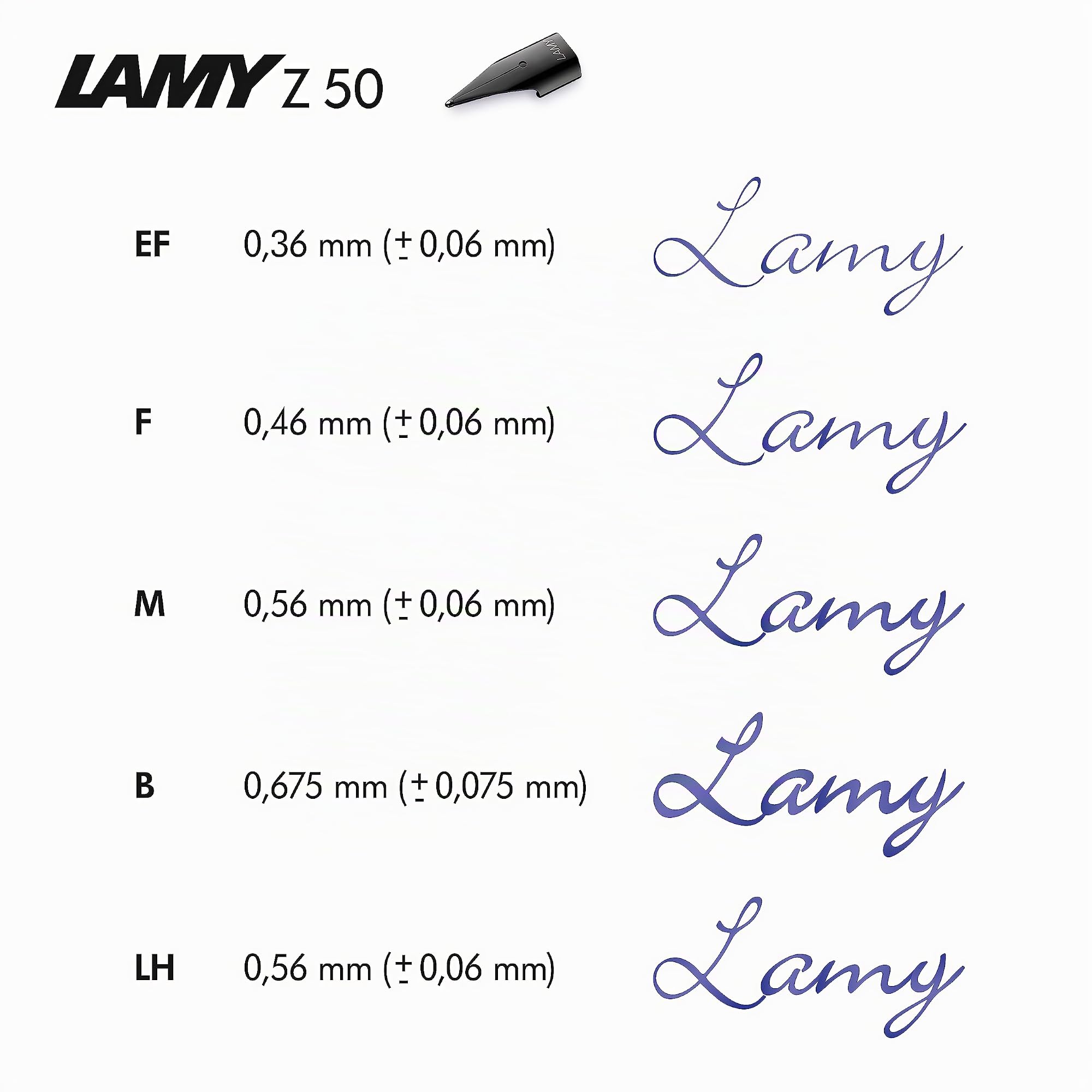 Lamy Set di 1 penna stilografica Safari Vista trasparente, pennino M e 1 set di 3 cartucce d'inchiostro T10, in confezione originale – colore inchiostro blu