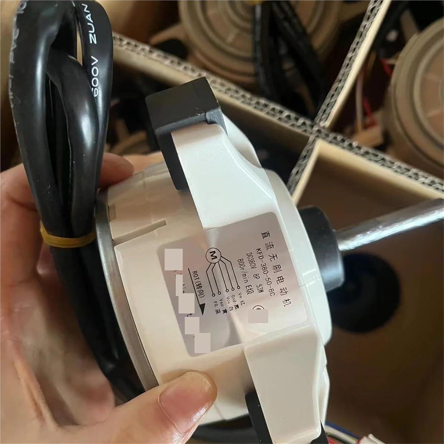 1pcs Suitable for air Conditioner DC Fan KFD-380-50-8C KFD-380-53-8B1 KFD-280-60-8A Motor(KFD-380-53-8B1)