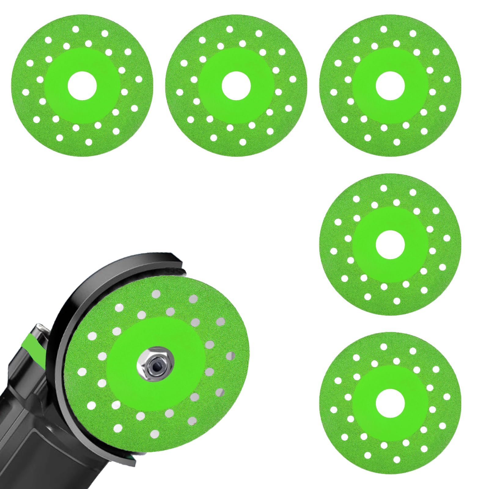 Lyreh 5pcs Glass Cutting Discs & 5pcs Gaskets