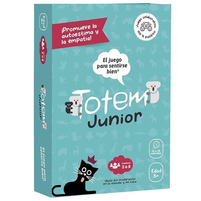 Foto 8 de 8 de Totem Junior Juego para Niños - Juego de Cartas Educativo y Divertido para 5 Años+, Fomenta Autoestima…