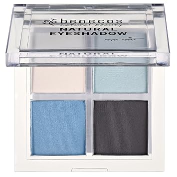 benecos Natural Quattro Eyeshadow True Blue