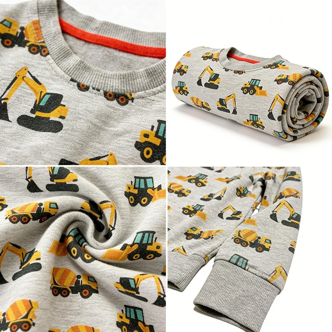Boys Cotton Crewneck Sweatshirt Size 2-10 Years Toddler Boys Kid Graphic Shirts