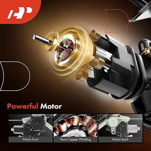 Miniatura 4 de A-Premium Elevalunas eléctrico con motor compatible con Land Rover Discovery L462 2017-2020 con elevación automática del lado del conductor delantero