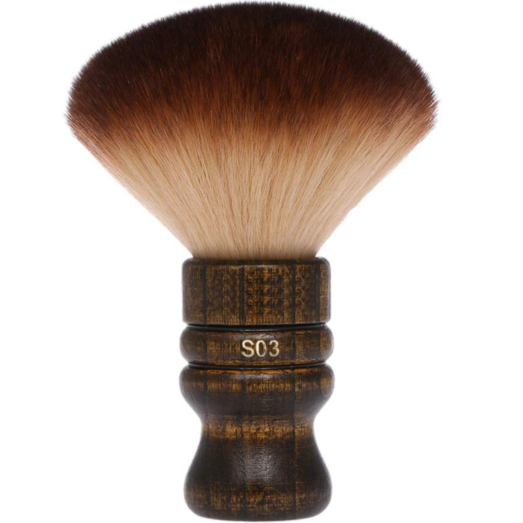 Cepillo de cuello para evitar rojeces cepillo de plumas suaves retro portátil pack de 2 8