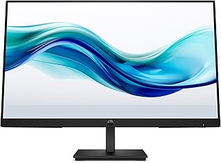 HP Series 3 Pro 23.8 inch(60.5cm) FHD Monitor, Energy Star Certified, VESA mountable, 3-Sided Borderless,IPS, 100Hz, LCD, Anti-Glare, 5ms Response time, Flicker-Free, 1 HDMI 1.4, Black, 3.77kg, 324pf