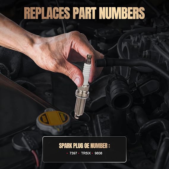 Iridium Spark Plug TR5IX 4 Pack for Ford Ranger