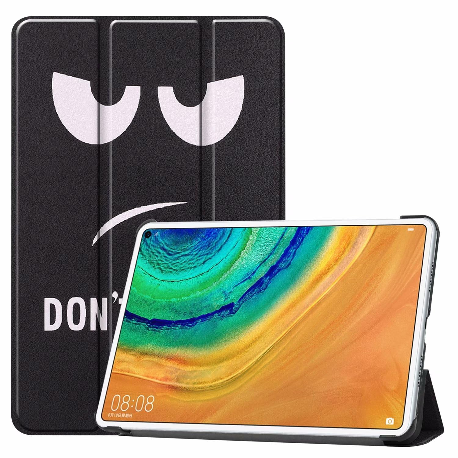 ZZOUGYY Tablet Cover for Huawei MatePad Pro 10.8 MRR-W29/W39(2021 Release) 10.8",Ultra Slim Folio Stand Leather Casse for Huawei Matepad Pro 10.8 MRX-W09/W19(2019 Release) (KST-Big Eye) (B0CP8X662N) Amazon Price History, Amazon Price Tracker