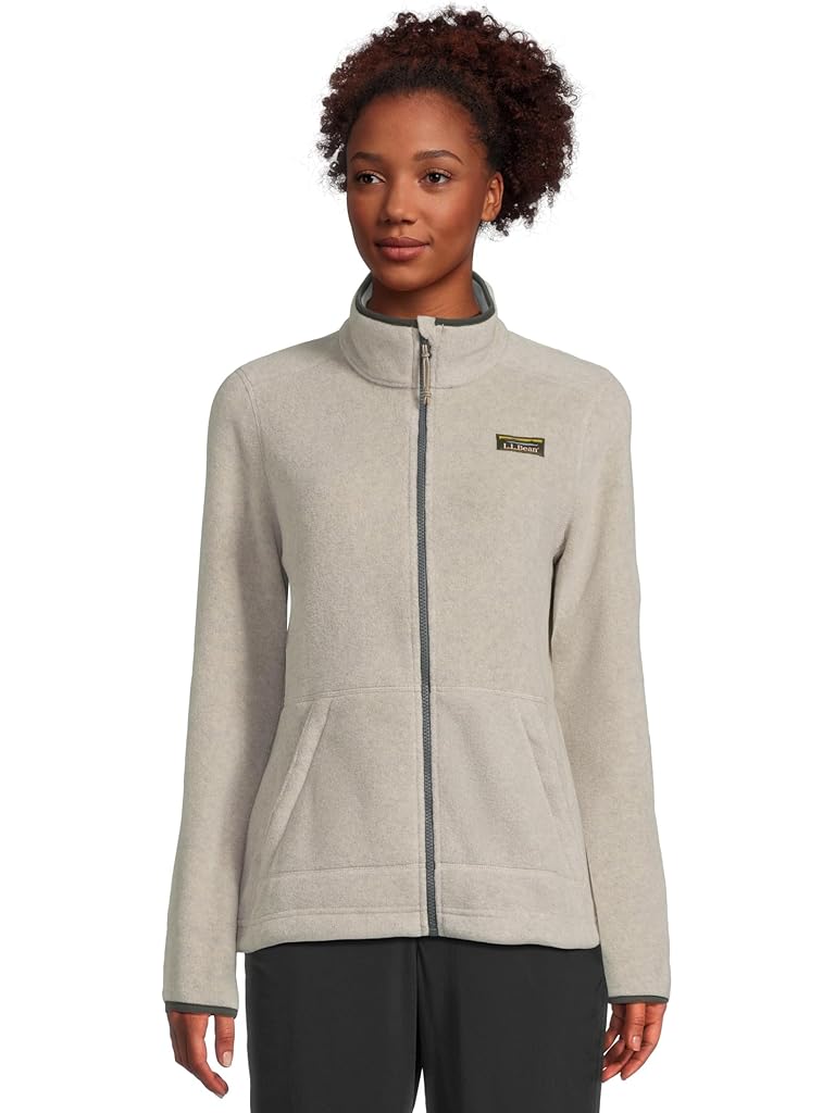 Gray L.L.Bean Mountain Classic Fleece Jacket