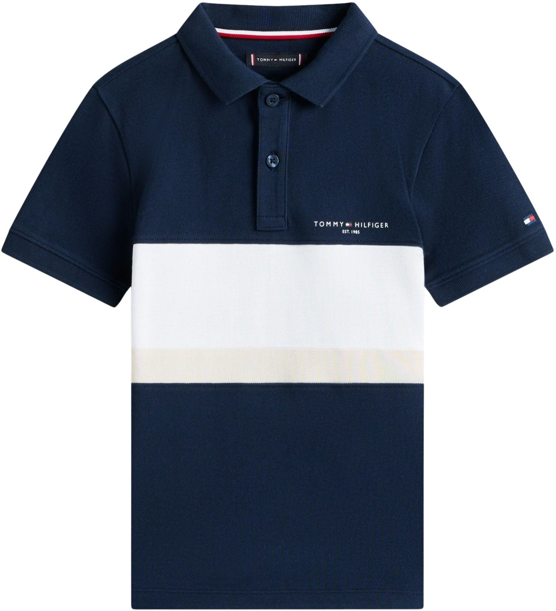 Tommy Hilfiger Mini Corp Emb Clrblock Polo SS Kb0kb10383 Polos Niños (Pack de 1)