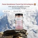 Nutriorg Himalayan Pink Salt 1.25kg | 100% Natural & Unrefined | Rich in 80+ Minerals | Low Sodium | Sendha Namak for Healthy Cooking | No Additives | No Adulteration | Pure Crystal Form gallery image
