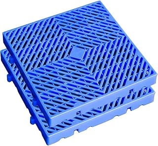 Leichtpalette, 2Stück-30x30x5cm Kunststoffpalette | Anti-Rutsch Stecksystem Leichtpalette, für Küche Balkon Abstellräume