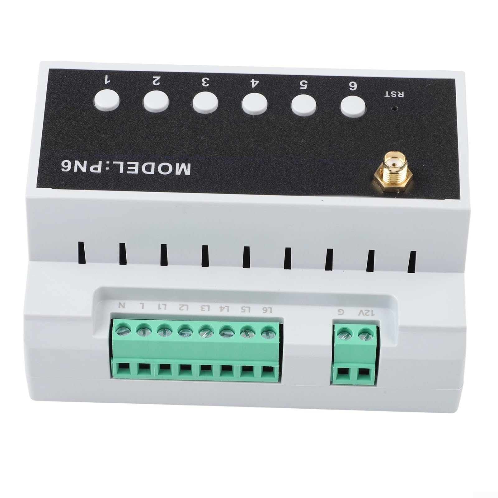 6CH per ZIGBEE Modulo interruttore relè per Tuya per Smart Life App, Controllo vocale con per ALEXA, 110V-240V Automazione apparecchio remoto per luci e tende domestiche