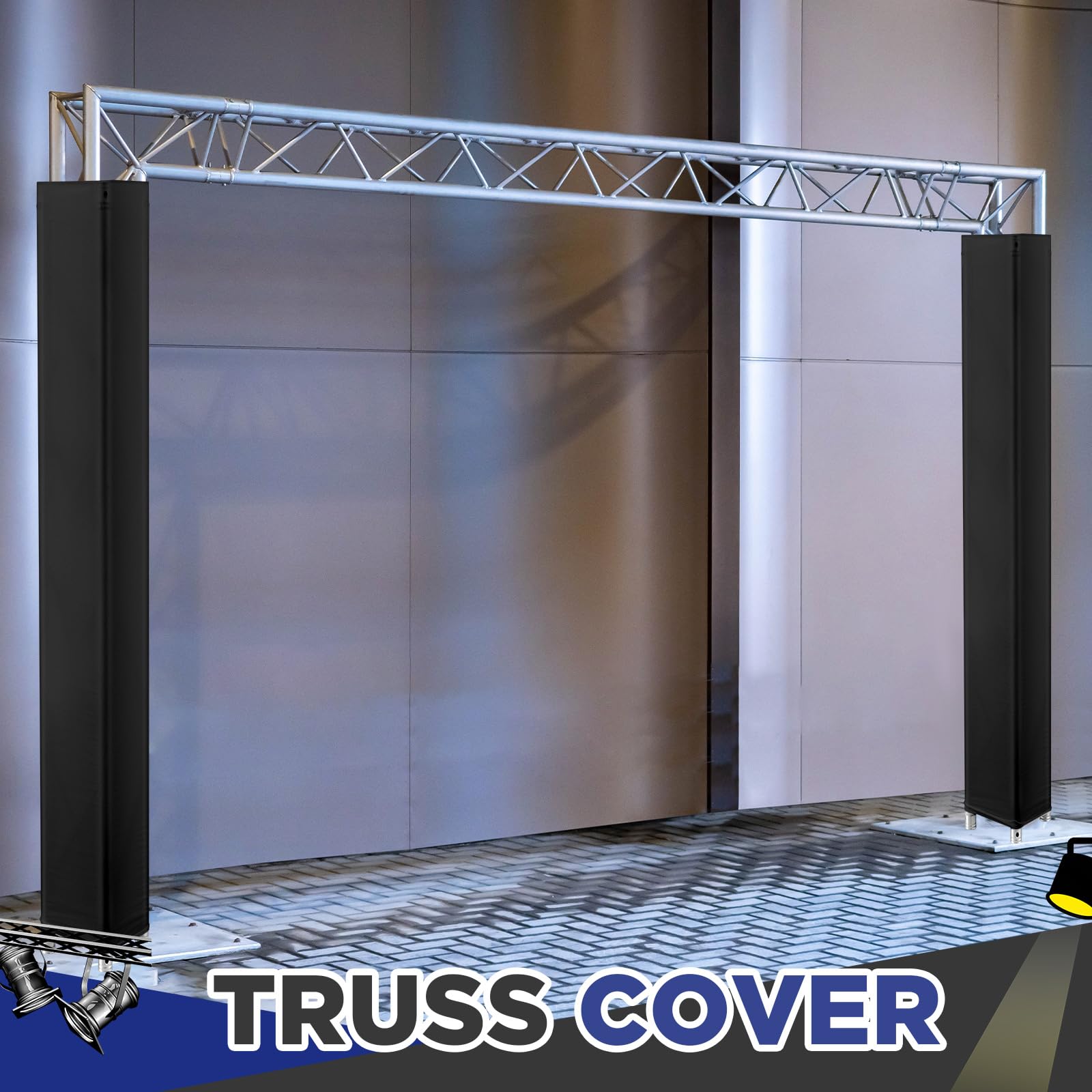 Snapklik.com : Hahafelt 2 Pcs Truss Cover Fits Box Truss Scrim Elastic ...