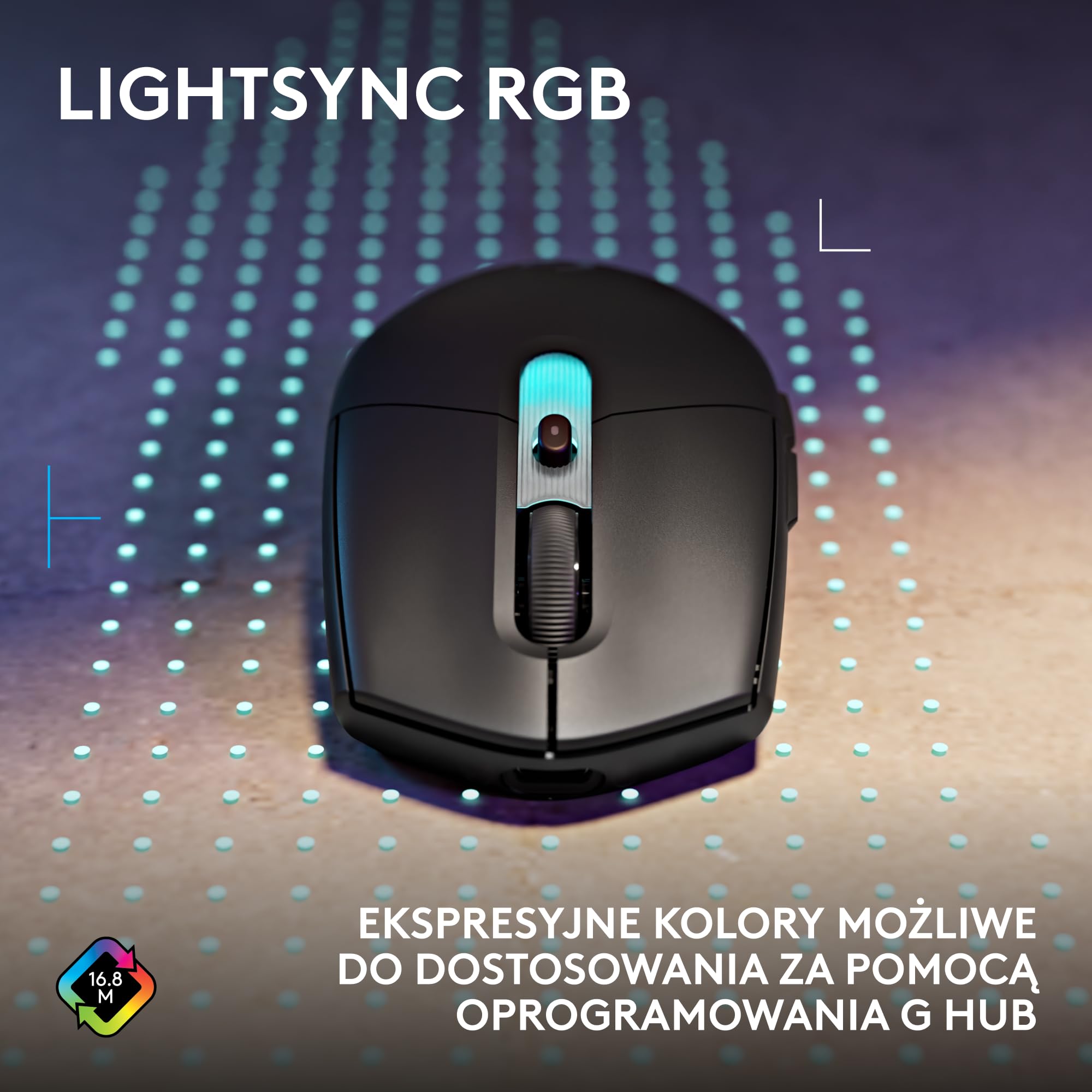 Logitech G G316 X 98, klawiatura do gier,8 kHz,wymienne sprężynujące przełączniki,konstrukcja uszczelkowa,US INT'L QWERTY+G305 X SUPERLIGHT bezprzewodowa mysz gamingowa,lekka 61 g ładowalna, PC-Czarny
