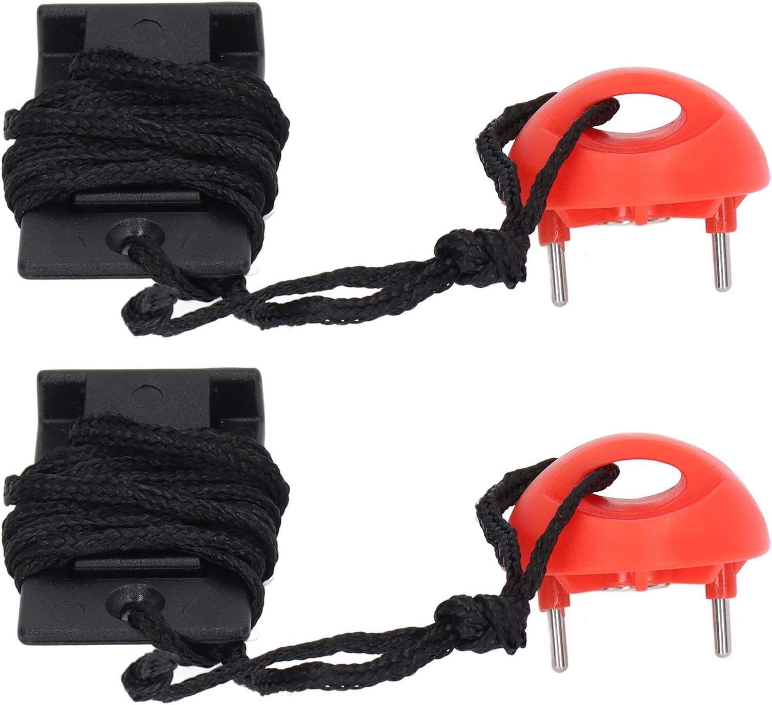 Universal Treadmill Safety Key 2 Pcs, Compatible with Nordictrack, Proform, Weslo, Golds Gym, Healthrider and All ICON Common Treadmills, 31g
