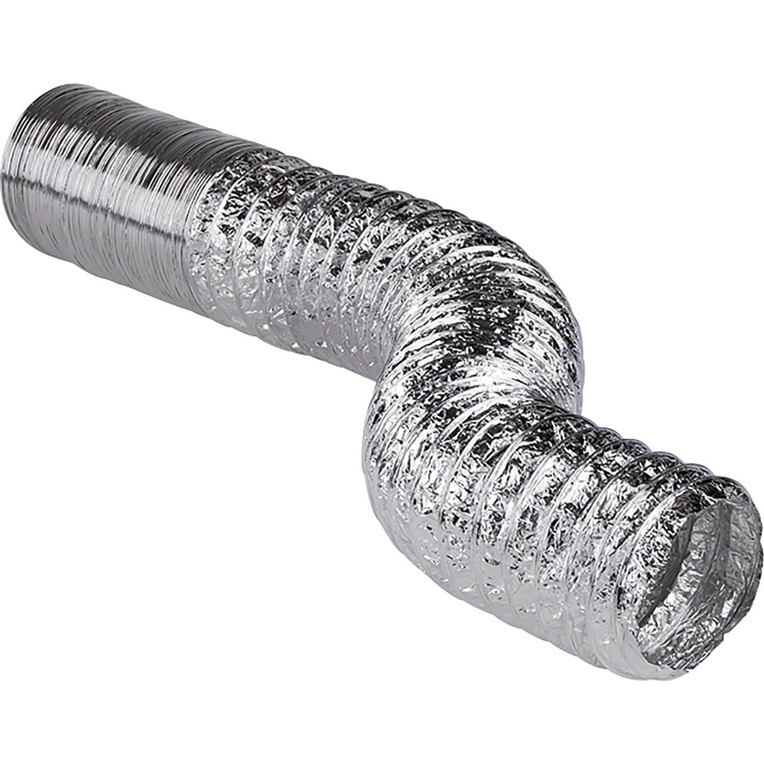 Vortice Gaine Souple Nu Aluminium - Ø 125 mm - Couronne de 10 m