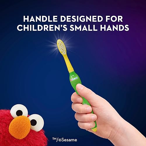 Miniatura 5 de Crest Oral-B - Cepillo de dientes suave para niños con Plaza Sésamo, (tres paquetes de 2) para mayores de 2 años (los personajes pueden variar)
