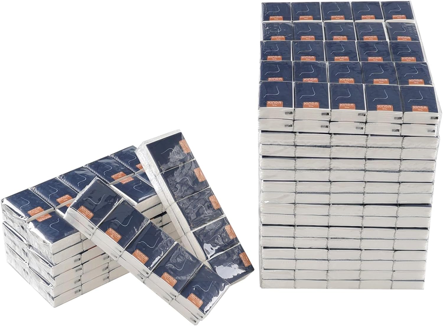 480 Packs Pocket Tissues, Travel Size Tissue Bulk, Mini Pack Soft Facial Tissue