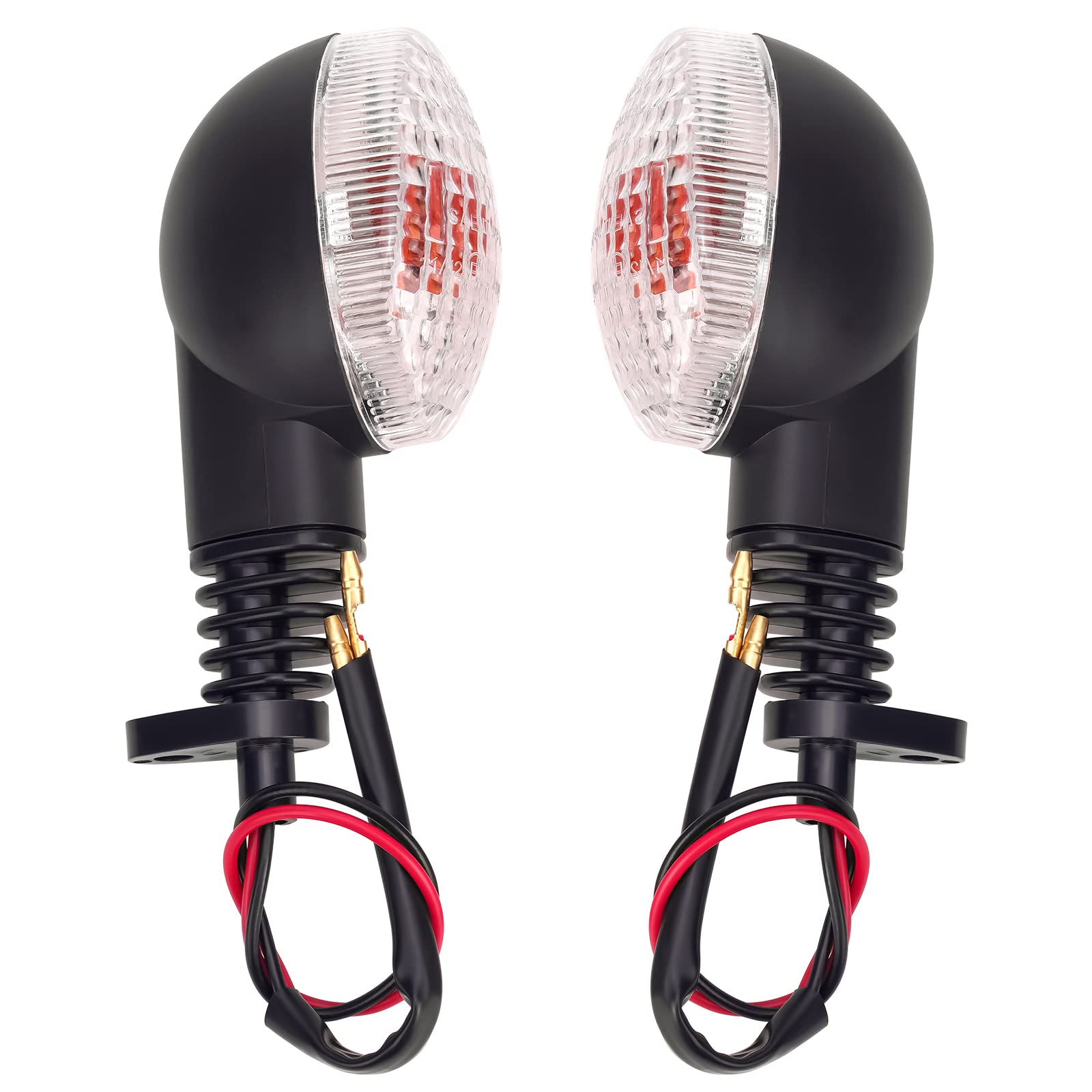 Road Passion Motocicleta Luz de señal de giro 1 par Compatible con YAMAHA XT660X 2004-2014/ XT660R 2004-2014/ MT-03 2006-2012