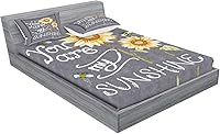 Vista 176 de Lunarable Grey Fitted Sheet & Pillow Sham Set, Pattern with Random Footprints Paw Traces Pet Legs Friendly Cats and Dogs, Decorative Printed 3 Piece