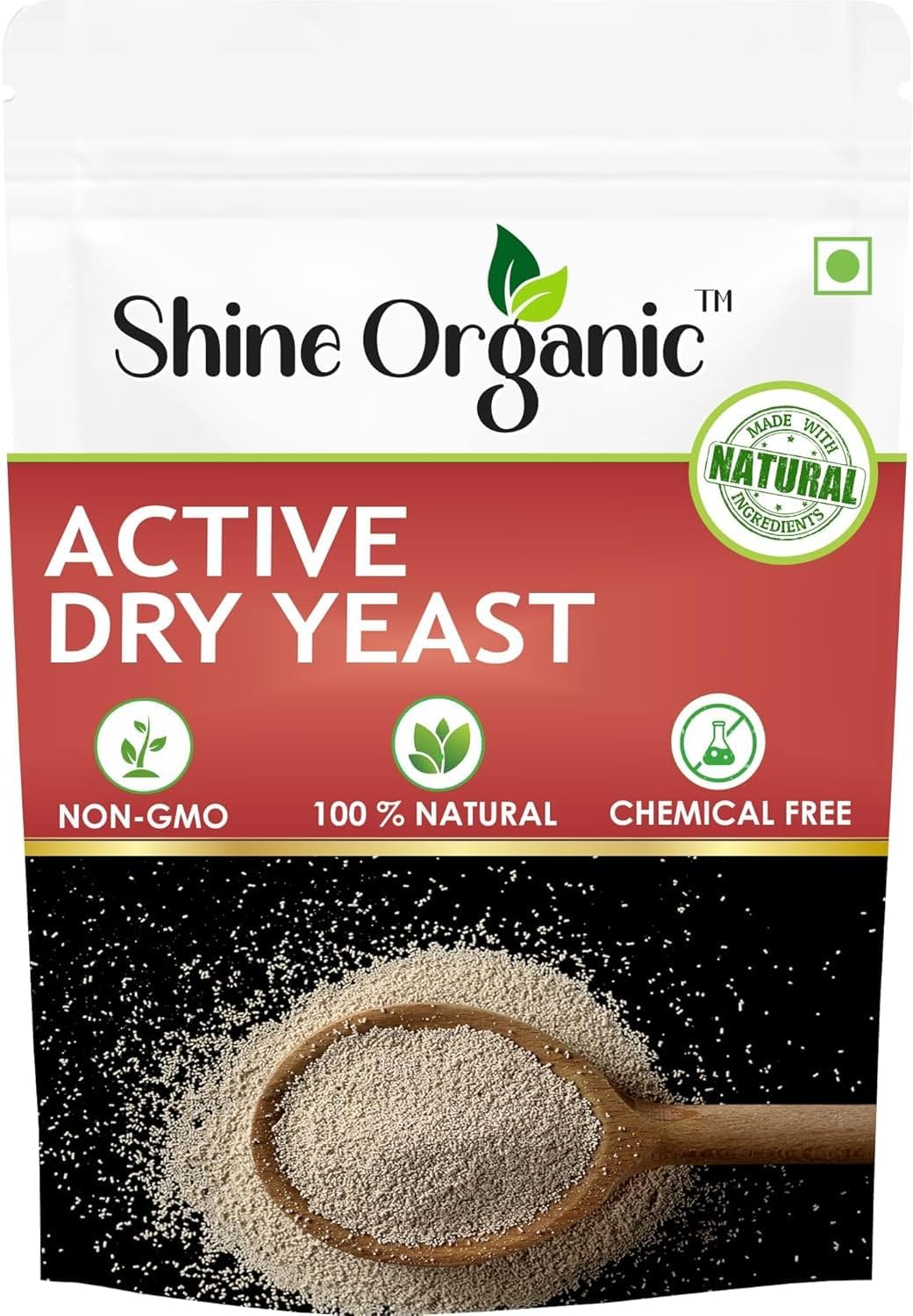 Baker’s Active Dry Yeast Powder for Baking – Suitable for Bread, Pizza, Cakes and Dough Recipes – 200 g