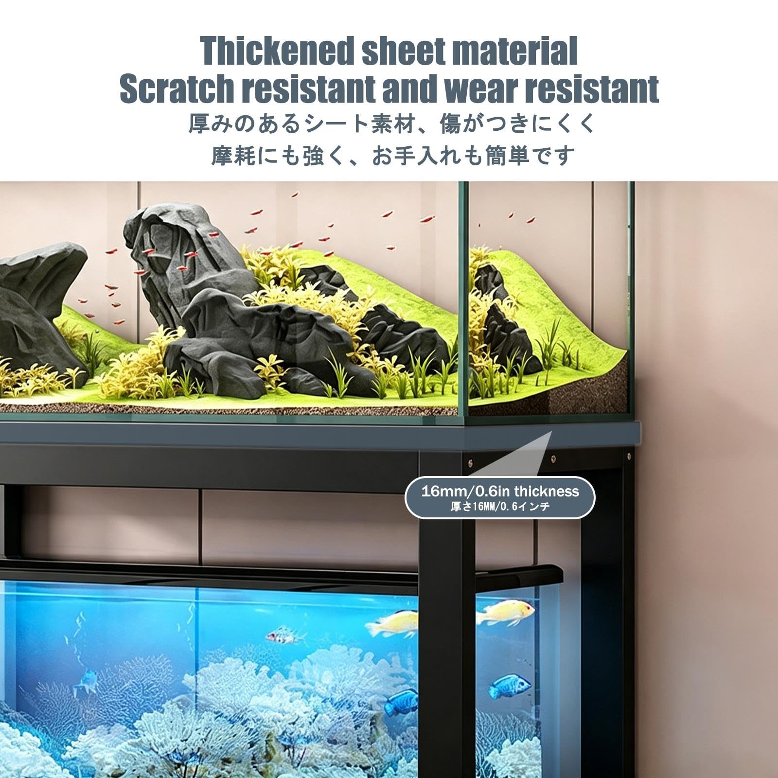 Mobile per Acquario, Base per Acquari, Archiviazione Multistrato