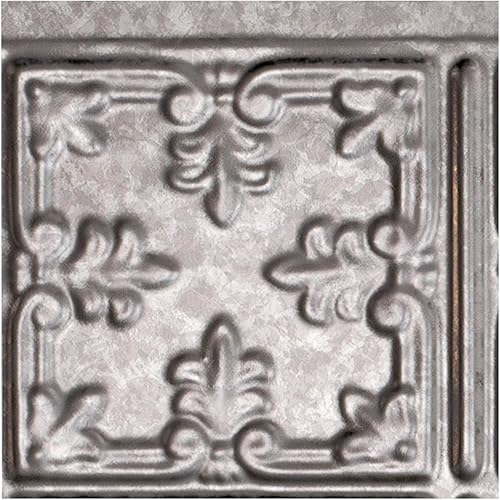 Miniatura 76 de FASÄDE Panel decorativo para salpicaduras de vinilo de estilo tradicional / patrón 10 en bronce antiguo (muestra de 6 x 6 pulgadas)