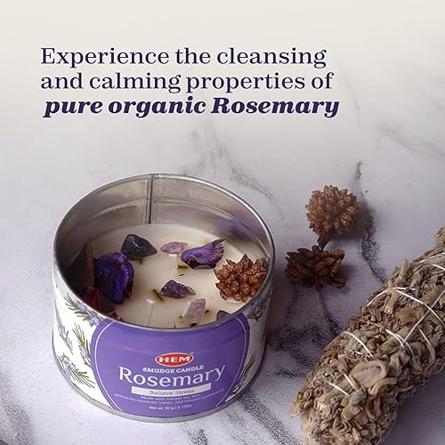 Miniatura 2 de Velas perfumadas para limpiar la casa, velas de soja natural de 3.2 onzas con cristales en el interior, larga duración, 20 horas de combustión